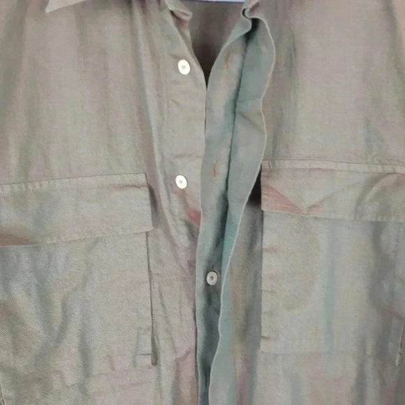 Zuccolos Button down Shirt Size Medium EUC - Picture 3 of 6